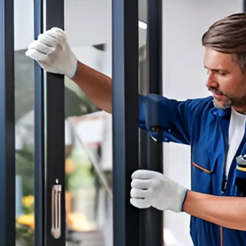 Sliding glass door repair in Eloy, AZ — roller, track, lock, and screen door repair services