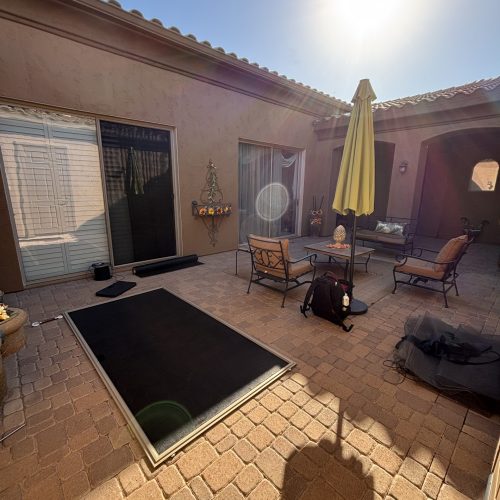 Sliding Door ReScreen Repair - Sliding Screen Door