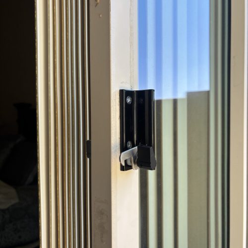 Sliding Glass Door Latch for Pool Safety